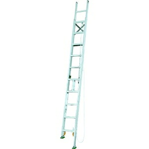 アルインコ 脚伸縮二連掛けはしご 全長5.68m 最大限度当て嵌める質量 100kg MDE57D