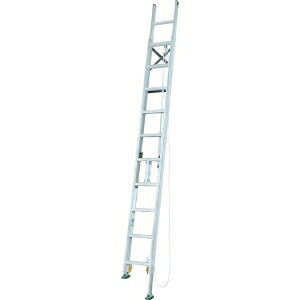 アルインコ 脚伸縮二連掛けはしご 全長7.75m 最大限度当て嵌める質量 100kg MDE77D