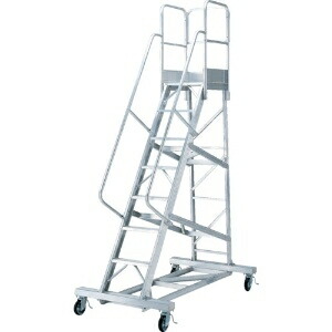 ピカ アルミ合金製移動式作業台 DWS-D型 2.4m DWS-D240AS11H