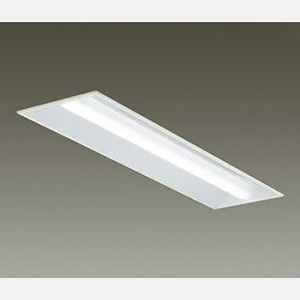 DAIKO LED長形ベースライト 40形 埋込形 幅300mm 一般用 6900lmクラス 非調光 白色 LZB-92590XW+LZA-92824N