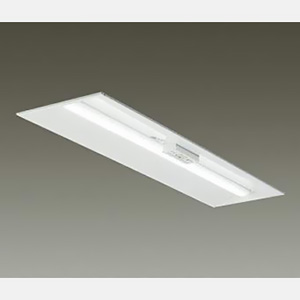 DAIKO 非常用LED長形ベースライト 40形 埋込形 幅300mm 3200lmクラス F非調光 昼白色 LZE-93065XW+LZA-92821W