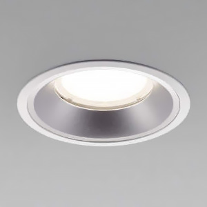 コイズミ照明 LEDベースダウンライト 浅型 6500・7500lmクラス 埋込穴φ125mm 配光角55° 温白色 電源別売 XD153506WM|電材堂