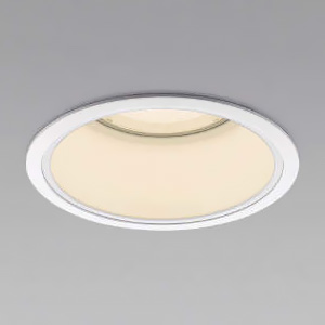 コイズミ照明 LEDベースダウンライト 深型 4500・5500lmクラス 埋込穴φ125mm 配光角60&deg; 電球色(2700K) 電源別売 XD054508WA｜電材堂