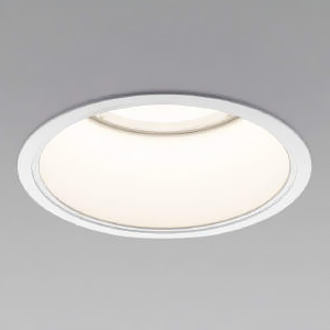 コイズミ照明 LEDベースダウンライト 深型 5500・7500lmクラス 埋込穴φ150mm 配光角35° 調光調色 電球色～昼白色 電源別売 XD052501WX