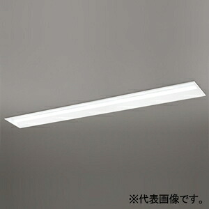 オーデリック LEDベースライト 《LED-LINE》 埋込型 110形 下面開放型(幅300mm) 6400lmタイプ XD504012P3B｜電材堂 26,732円