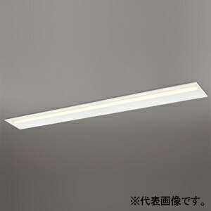 オーデリック LEDベースライト 《LED-LINE》 埋込型 110形 下面開放型(幅300mm) 13400lmタイプ XD504012P4E