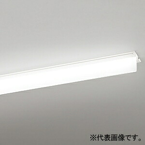オーデリック LEDベースライト 《LED-SLIM》 連結中間部用 導光パネルタイプ Cチャンネル回避型 3200lmタイプ OD301210D