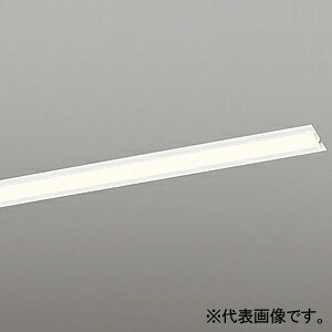 オーデリック LEDベースライト 《LED-SLIM》 連結中間部用 下面パネルタイプ Cチャンネル回避型 5000lmタイプ OD301213E|電材堂