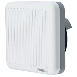 三菱 パイプ用ファン 排気用 角形格子グリル 壁据付専用 引きひもスイッチ式 電気式シャッター付 V-20PXSJ5