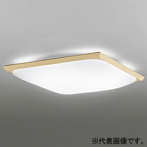オーデリック LED和風シーリングライト 角型 高演色LED ～12畳用 LED一体型 昼白色 OL291343NR