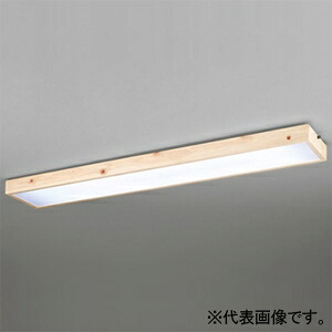 オーデリック LED和風ベースライト 高演色LED FLR40W×2灯相当 LED一体型 昼白色 非調光タイプ OL291871R2B|電材堂