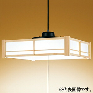 オーデリック LED和風ペンダントライト 高演色LED ～8畳用 LED一体型 昼白色 段調光タイプ OP252541NR｜電材堂