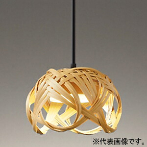 オーデリック LED和風ペンダントライト プラグタイプ 高演色LED 白熱灯器具60W相当 LED電球フラット形 口金GX53-1 OP252910LR｜電材堂