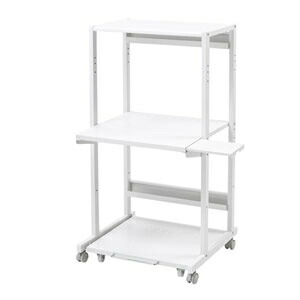 サンワサプライ RoHS10対応レーザープリンタ収納ラック(W650&times;D610mm) RAC-506｜電材堂