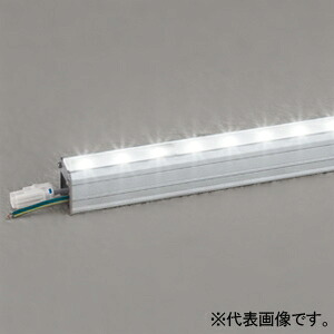 オーデリック LED間接的な行動照明装置 判定基準印字機 防雨・防湿型 室外専用 昼白いこと 非調光印字機  OG254773