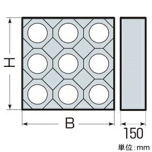 未来工業 レジンブロックコネクタ 壁厚150粍用 9条用 其れ相応カクフレキ81   KFERB-81DK-9