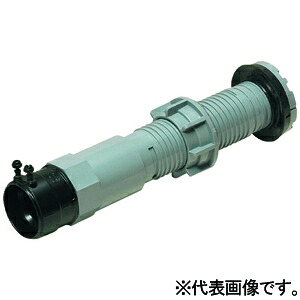 未来工業 ハンドホール用コネクタ ライニング鋼管用 難燃性 適合穴径100～106mm 防水パッキン付 LPKH-82P