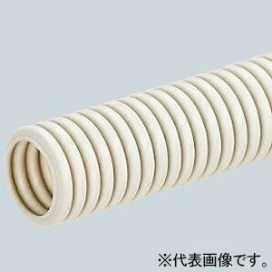 未来工業 ミラフレキSS 防ソ仕様 PF単層波付管 外径φ23mm 長さ50m ベージュ  MFS-16-MHN