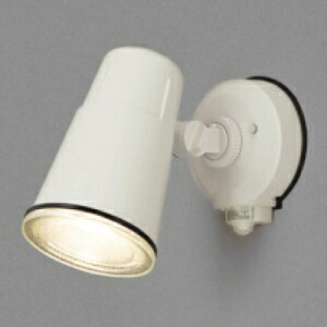 東芝 LEDスポットライト 防雨形 壁面専用 ON/OFFセンサータイプ LED電球一般電球形 E26口金 LEDS88900Y(W)M