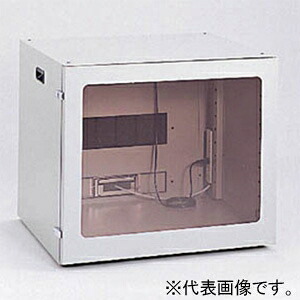 ELECOM 【受注生産品】FA防塵パソコンロッカー W750×H550×D650mm L48F756|電材堂