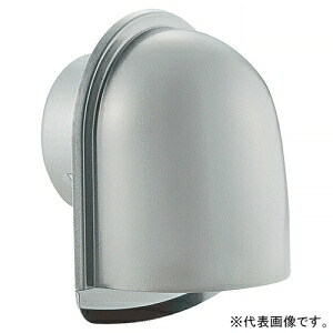 バクマ工業 U型フード付換気口 下部開放タイプ 水切り付 水止め付 アミ付 ステンレス製 B-200UV-M-A-SL