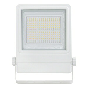 電材堂 LED投光器 90W 昼白色 広角ホワイト FLLE90DWE01WHDNZ｜電材堂