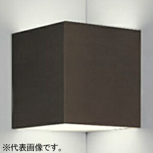 オーデリック LEDブラケットライト コーナー用 高演色LED 白熱灯器具60W相当 LED電球フラット形 口金GX53-1 OB255351WR