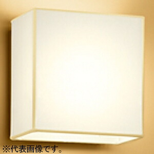オーデリック LED和風ブラケットライト 高演色LED 上下部開放タイプ 白熱灯器具60W相当 LED電球フラット形 口金GX53-1 OB255357BR｜電材堂