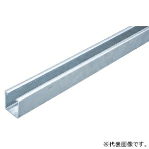 ネグロス電工 【製造会社直送品/代引っ張ること不可】 通信路 《受け支える取り合わせ》 定尺4.5m Z-D41-450