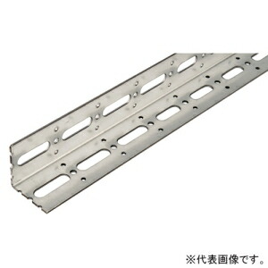 ネグロス電工 【製造会社直送品/代引っ張ること不可】 長穴付き添い人一角 《RV仕合わせ\u0026reg;》 定尺3m 融けるジンクめっき仕上 Z-R45A300