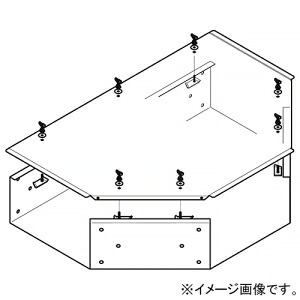 ネグロス電工 T形分岐ダクト 《金属ダクト》 DPSタイプ ダクト幅200mm 高さ100mm 標準塗装仕様 P-DPT2010|電材堂