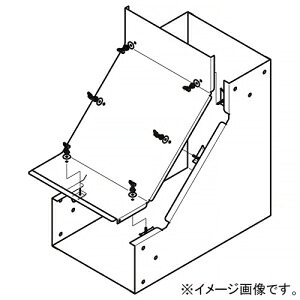 ネグロス電工 インサイドベンドダクト 《金属ダクト》 DPSタイプ 角度90° ダクト幅600mm 高さ300mm P-DPI-6030