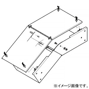 ネグロス電工 上下自在 《金属ダクト》 DPSタイプ ダクト幅200mm 高さ100mm 高耐食性めっき鋼板製 SD-DPVF2010N|電材堂