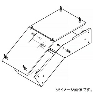 ネグロス電工 上下自在 《金属ダクト》 DPSタイプ ダクト幅400mm 高さ300mm 高耐食性めっき鋼板製 SD-DPVF4030N