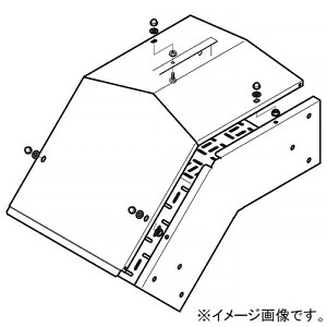 ネグロス電工 アウトサイドベンド 《鋼製トラフ》 角度45° 幅300mm 高さ100mm SD-TRFO-3145