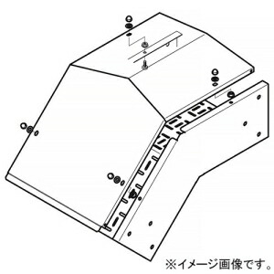 ネグロス電工 アウトサイドベンド 《鋼製トラフ》 角度45° 幅500粍 高さ200粍 SD-TRFO-5245