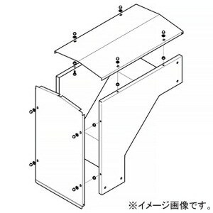 ネグロス電工 アウトサイドベンド 《鋼製トラフ》 角度90° 幅200粍 高さ100粍 SD-TRFO-2010