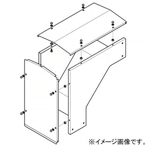 ネグロス電工 アウトサイドベンド 《鋼製トラフ》 角度90° 幅400mm 高さ200mm SD-TRFO-4020