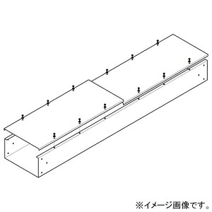 ネグロス電工 【メーカー直送品/代引き不可】 直線 《ケーブルダクト》 ADSタイプ ダクト幅300mm ダクト高さ100mm 定尺2m ADS3010