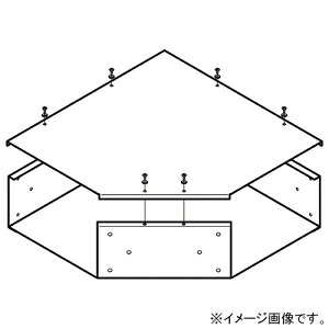 ネグロス電工 L形分岐 《ケーブルダクト》 ADSタイプ ダクト幅300mm ダクト高さ100mm ADL3010