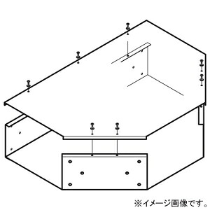 ネグロス電工 T形分かれ出る 《有線テレビ配管》 ADS印字機 配管幅200粍 高さ150粍 ADT2015