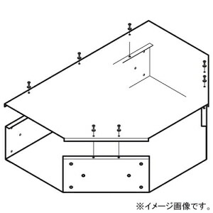 ネグロス電工 T形分かれ出る 《有線テレビ配管》 ADS印字機 配管幅300粍 高さ150粍 ADT3015