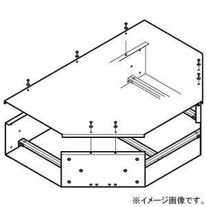 ネグロス電工 T形分かれ出る(子桁付) 《有線テレビ配管》 ADS印字機 配管幅200粍 高さ100粍 ADTK2010
