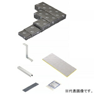 ネグロス電工 タフロックロクマックス床用キット 《タフロック&reg;ロクマックス&reg;》 角穴タイプ 開口面積～0.06㎡ TAFRXBY-006