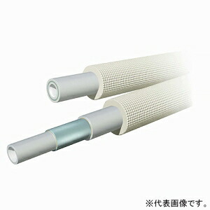 タブチ 耐候性保温材付ドライフレックスパイプ 呼び径φ13mm 保温材厚20mm 配管長さ20m UPC13 HONT-20 20M