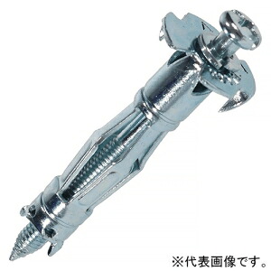 ジェフコム 先端ドリル付ボードアンカー 半ネジタイプ 石膏ボード専用 適用板厚13.5～15mm お徳用タイプ 230本入 TP-A-416GDM