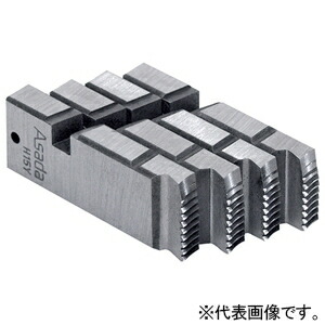 アサダ 電線管ねじチェーザ 手動用 ねじ切機用 ミニコン・電線管用 サイズPF1/2''～3/4'' 背幅20mm 89024
