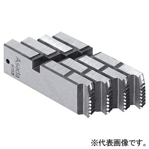 アサダ ボルトねじチェーザ ねじ切機用 メートル右用 鋼棒用 サイズM24 背幅20mm 89009|電材堂