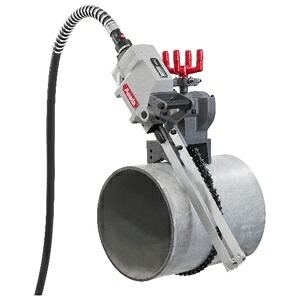 アサダ レシプロ式鋸盤 ≪パイプソー300≫ 屁っ放り用 フレキ・ワイヤ式 100V・750W 鋼管50A～300A(350A) 58003