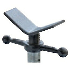 アサダ パイプジャックヘッド Vヘッド 鉄用 最大積載荷量1130kg パイプ径1/8～24''(10～610mm) S780518
